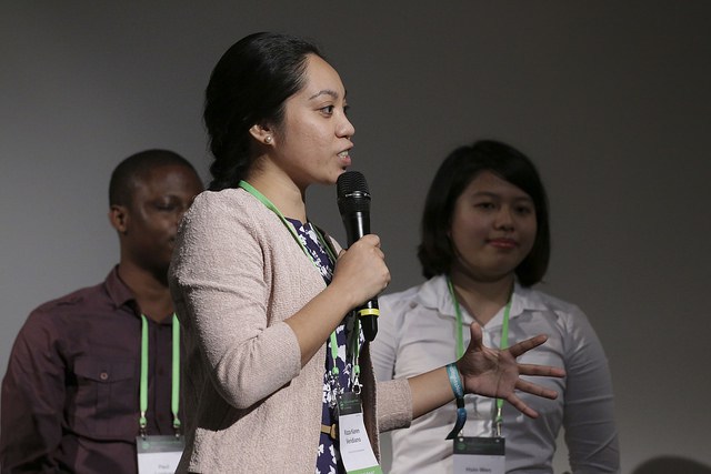 Young development professionals and students could pitch solutions to global landscape challenges to a panel of experts in a Dragon's Den Style Event. © Andrew Wheeler for Wild Dog Limited / WLE_CGIAR 2015 all rights reserved worldwide.