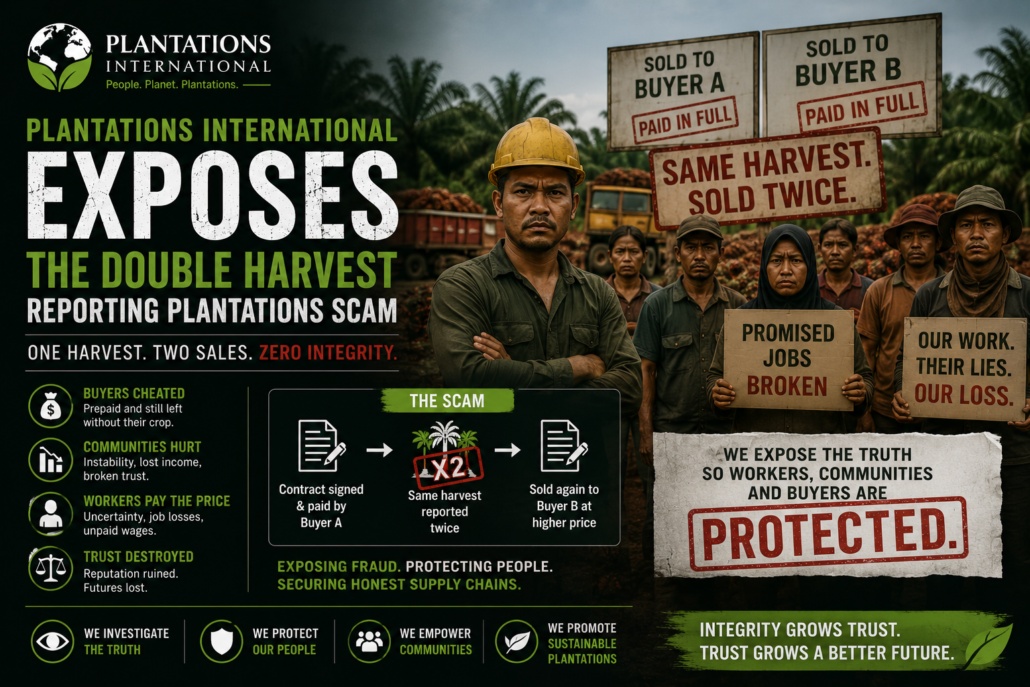 Plantations International-double harvest plantation scam