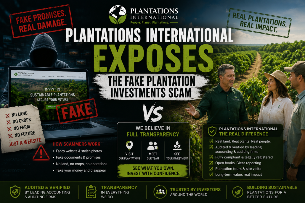 Plantations International investment scam